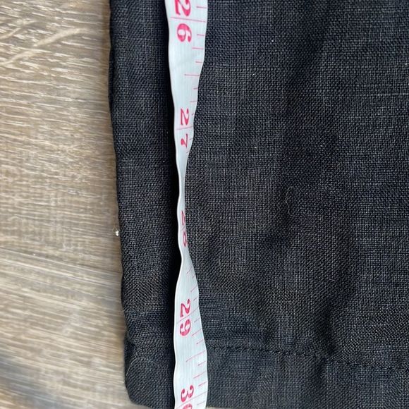 DISSH NORAH BLACK LINEN PANT - Picture 10 of 13